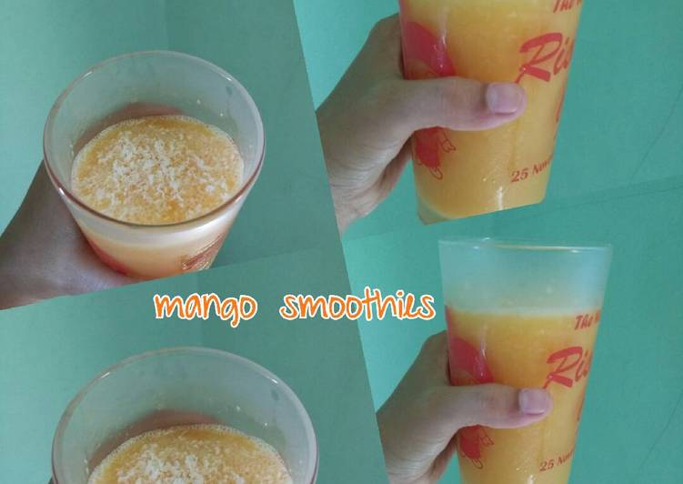 Bagaimana Menyiapkan Sweet mango smoothies, Sempurna
