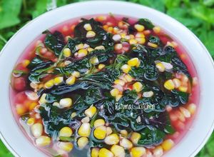 Foto resep Bayam Merah + Jagung