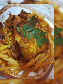 صورة لوصفة دجاج بلفرن 🍗🍴