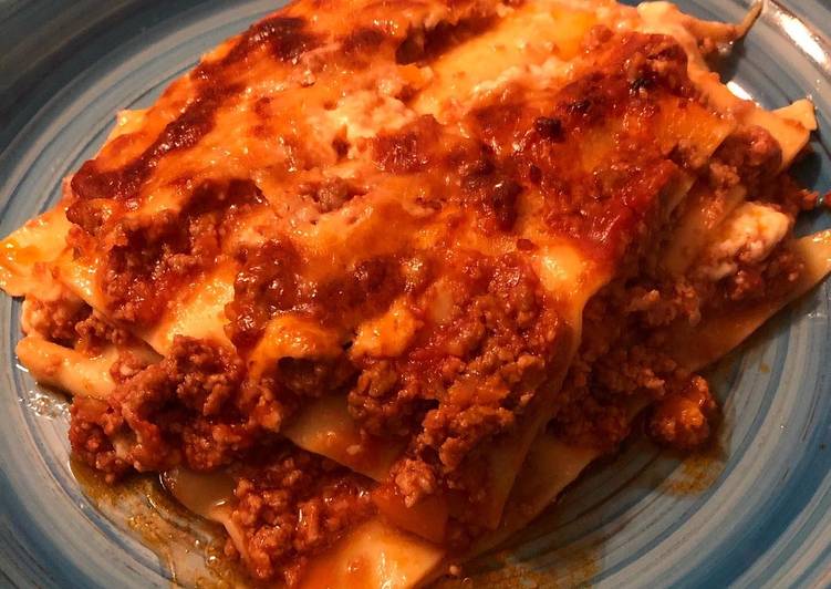 Lasagne al ragù di carne 🥩