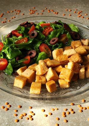 Una foto de 🧀🫘Queso de lentejas turcas - Sin filtrar, total aprovechamiento 🫘🧀 #vegano