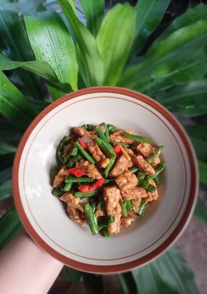 Foto resep 12. Tumis Tempe dan Kacang Panjang