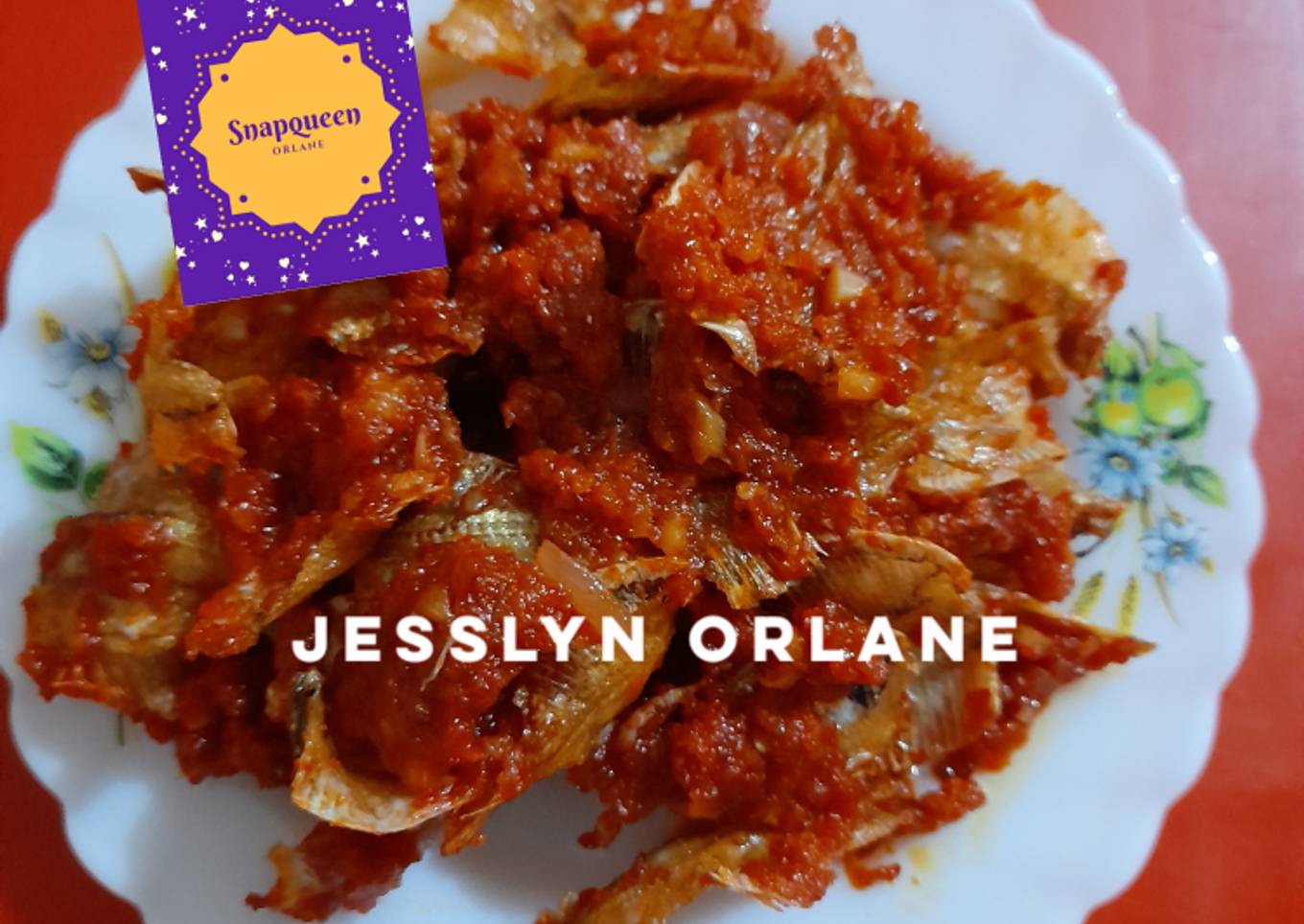 Sambal ikan tipis kapasan jesslyn orlane