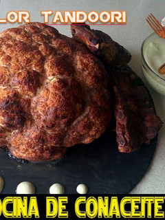Una foto de Coliflor Tandoori