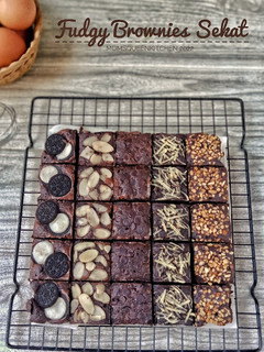 Foto resep Fudgy Brownies Sekat *5x5