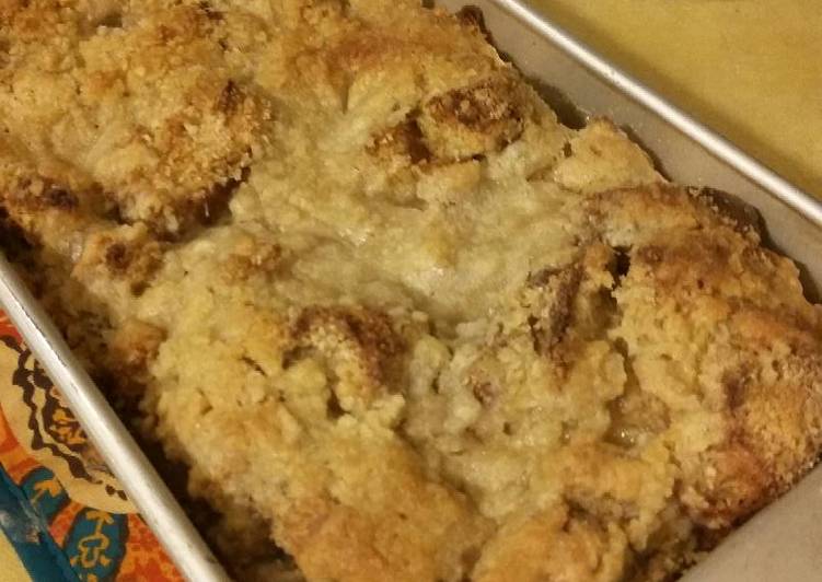 Recipe of Speedy Orangey Bread Pudding with Streusel Topping