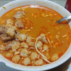 A picture of Pozole.
