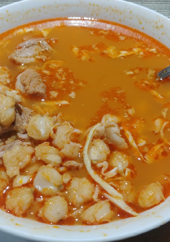 A picture of Pozole.