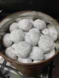 Galletas Besitos de nuez