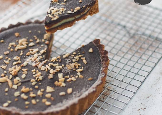 Chocolate cheese Tart