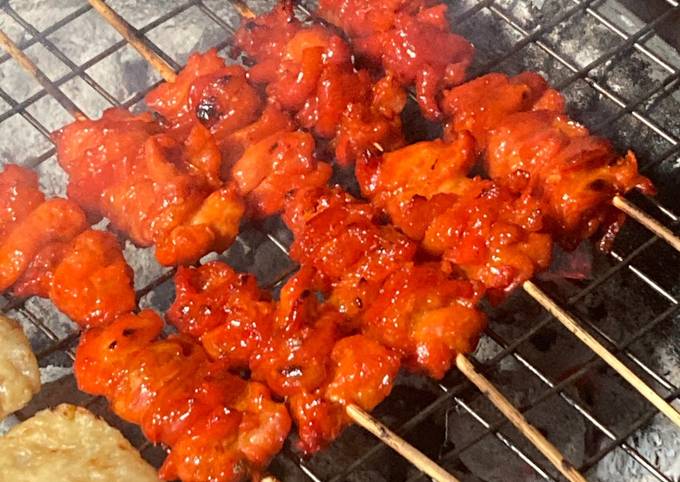 สูตร ไก่ย่างแดง สูตรทำขาย โดย k1m - Cookpad