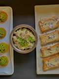 3 course meal - Nimona Canapes, Shahi Chicken Pulao, Shahi Tukda under 30 mins