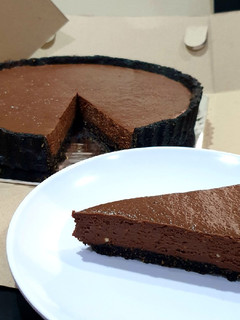 Foto resep Keto "Oreo" Crusted Chocolate Cheesetart Sugar & Gluten #Ketopad