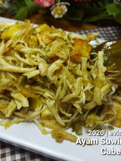 Foto resep Ayam Suwir Kentang Cabe Ijo