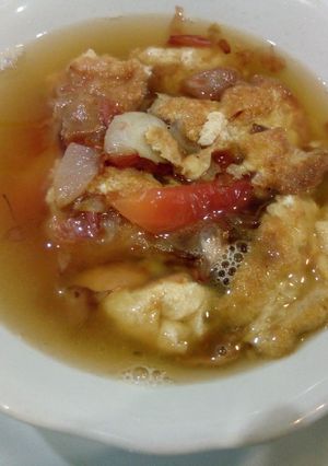 รูปของ ต้มเปรี้ยวไข่เจียว 1