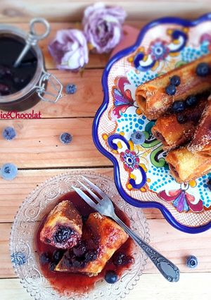 Une photo de Brioche gourmande façon pain perdu