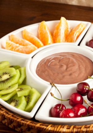 A picture of Chocolate Fondue.