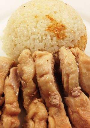 A picture of Rice Cooker Easy Singapore Chicken Rice.