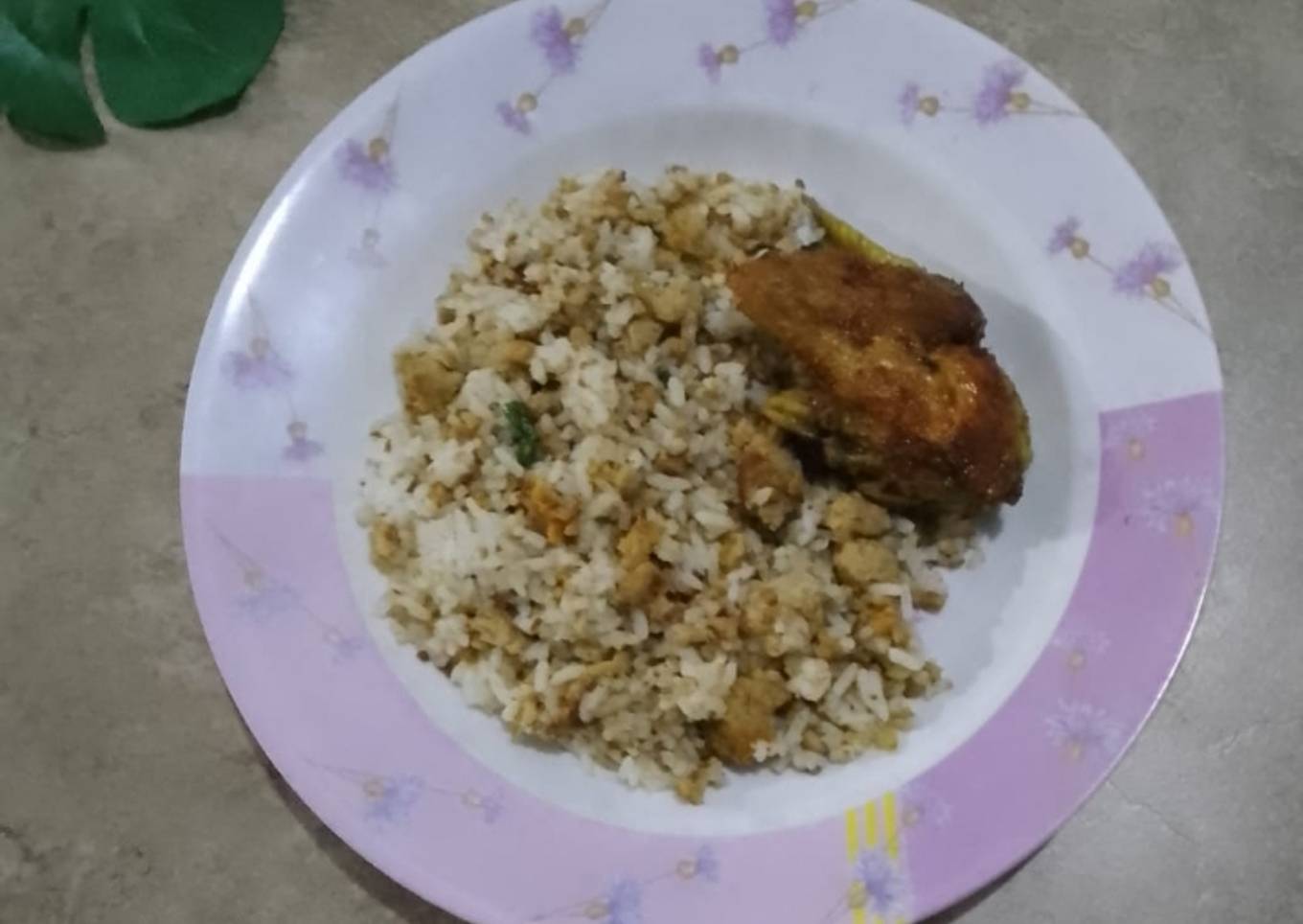 Nasi goreng oncom
