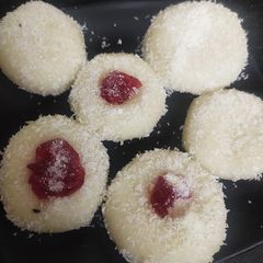 Coconut jam peda A picture of Coconut jam peda.