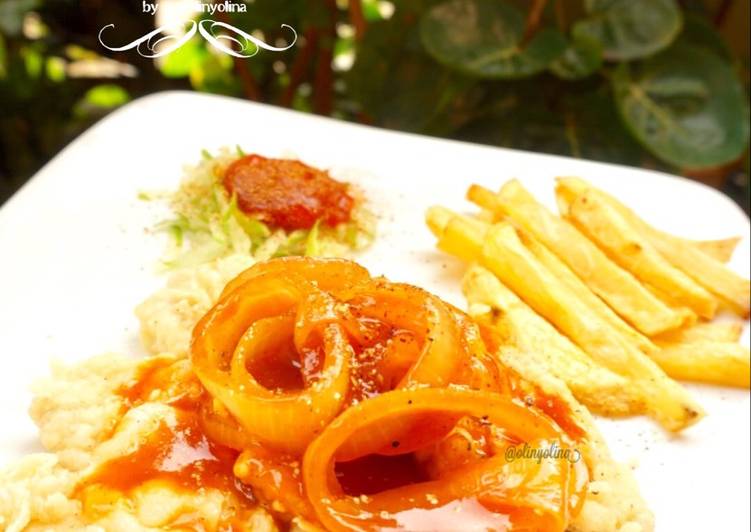 Resep Ayam Fillet Saus Barbeque (Chicken Crispy Barbeque Sauce) Anti Gagal
