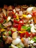 little foxes shishkabob spaghetti