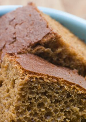 A picture of Lebanese Molasses Cake : Sfouf Bi Debes.