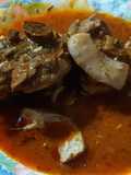 Ossobuco de pavo