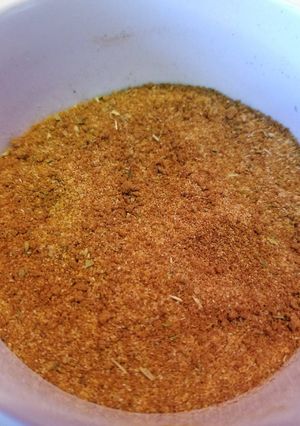 A picture of D's Smoky Sweet Rib Rub.