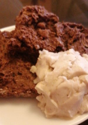 Una foto de Brownie de zapallo italiano