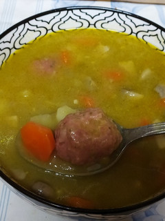 Una foto de Albóndigas a la jardinera. Thermomix, TM6