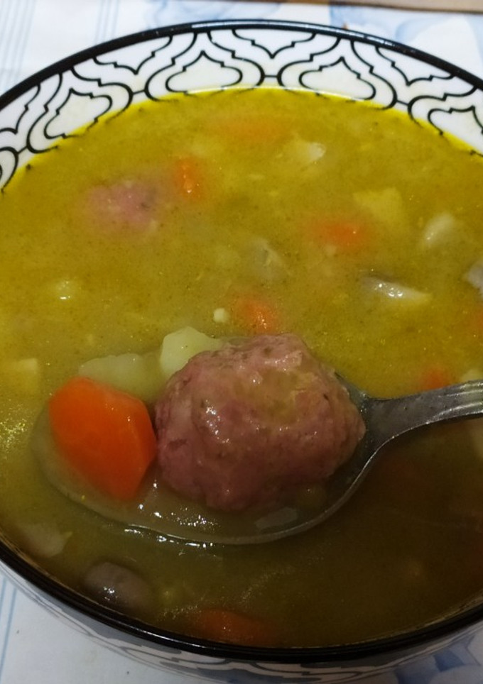 Una foto de Albóndigas a la jardinera. Thermomix, TM6