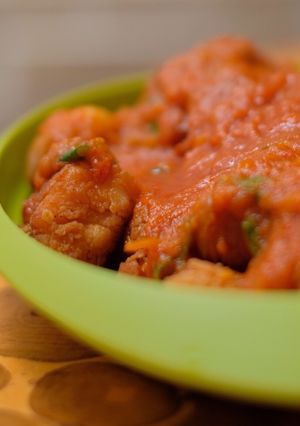 Foto resep Kakap Tepung Saus Padang