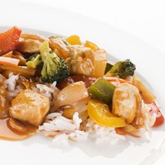 A picture of Diet Chicken and Cashew Nuts.