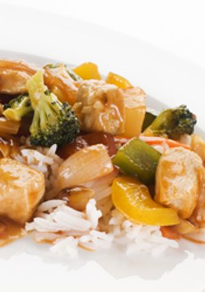 A picture of Diet Chicken and Cashew Nuts.