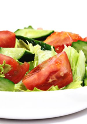 A picture of Simple Lebanese Salad.