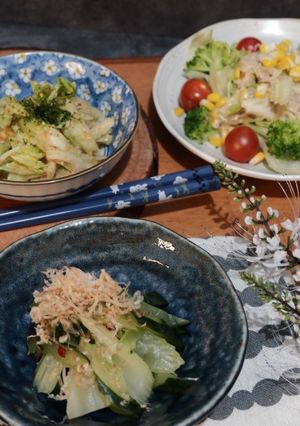 Foto resep Tiga Menu Salad Seledri (Australia) セロリを使った3種類のおかず