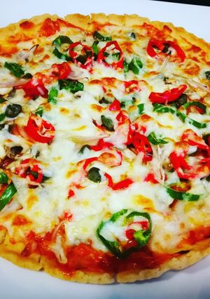 Foto principal de Pizza vegetal sin gluten y sin lactosa