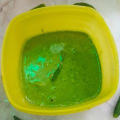 A picture of Coriander chutney.