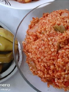 صورة لوصفة برغل ببندورة