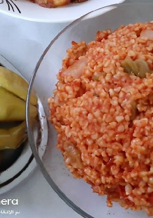 صورة لوصفة برغل ببندورة