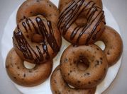 Una foto de donut sin azúcar