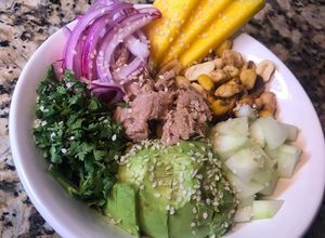 Una foto de Poke bowl