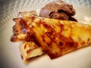 Una foto de filloas dulce