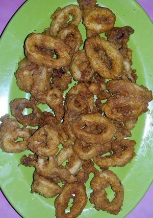 Foto resep Cumi goreng tepung