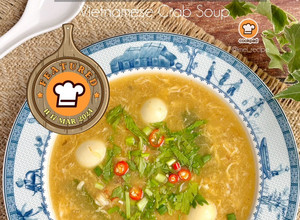 Gambar Sup ketam Vietnam