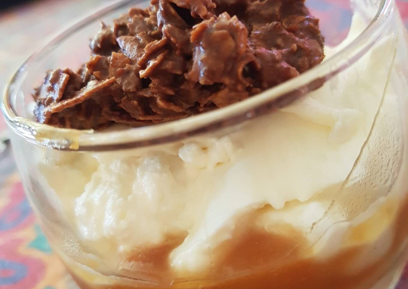 Verrine rose des sables