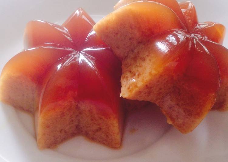 Puding Gula merah simple