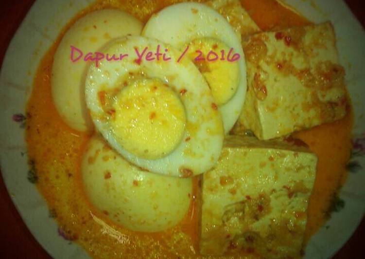  Resep  Tahu  Telor Kuah  Santan  oleh Yetiy Ayu Ningrum Cookpad