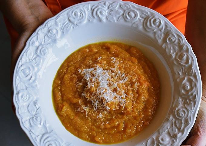 Ricetta di Perfetto Zuppa di Rape bianche e ZUCCA